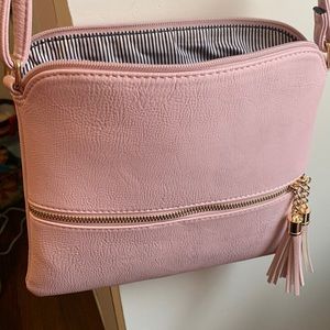 Pink handbag